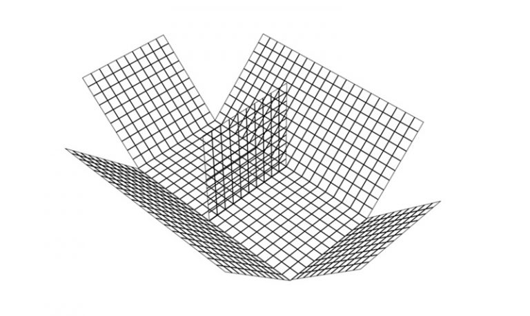 Egyes hálók kívánt formára való telepítése rögzítőelemek segítségével